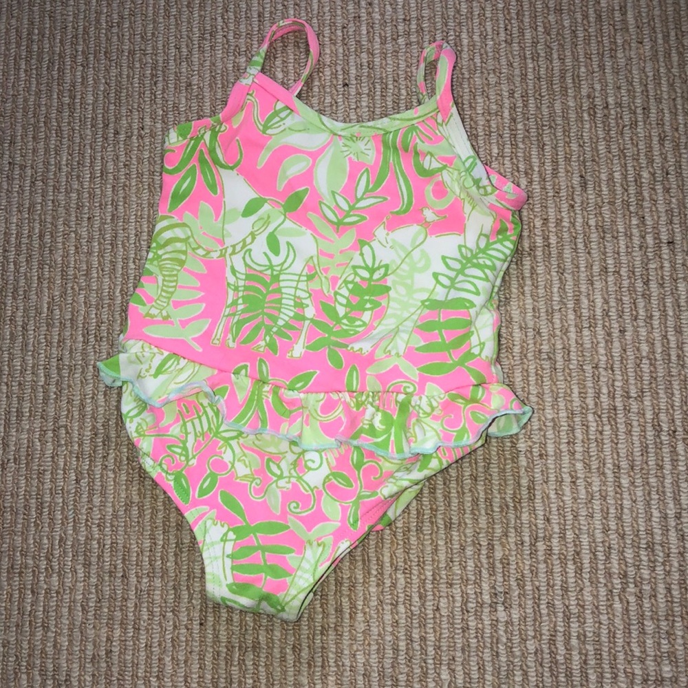 24M Girls Lilly Pulitzer One piece bathing suit